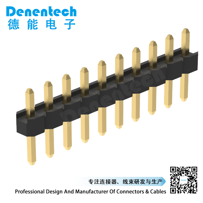 Denentech  2.00 pin header single row straight pin header 2mm male header conector,